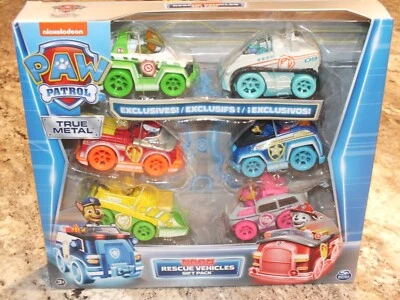 PAW PATROL TRUE METAL RESCUE VEHICLES GIFT PACK - Image 1 of 3
