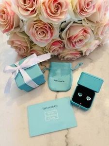 Love Tiffany Blue® Heart Earrings - Picture 1 of 6