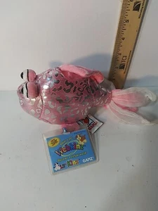 Webkinz Lil' Pink Glitter Fish With Tag - Picture 1 of 3