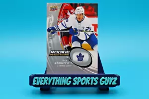 2022-23 Upper Deck Trilogy - Rookie Renditions #RR-4 Nicholas Abruzzese (RC) - Picture 1 of 2