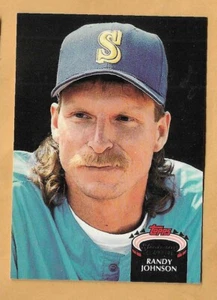 Randy Johnson Seattle Mariners #720- Topps Stadium Club casi nuevo-como nuevo 1992 - Imagen 1 de 2