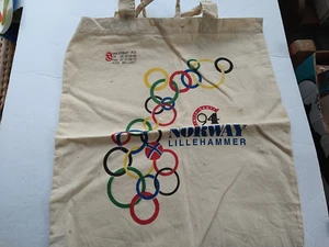 SPORT OLYMPIADE TASCHE (1994) Winter Lillehammer Norwegen (Serviteur AS/ CeBIT) OF - Bild 1 von 3