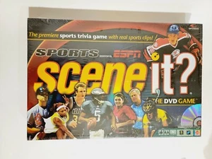 NEW SCENE IT? SPORTS Powered by ESPN The DVD Game Sports Trivia BRAND NEW Sealed - Picture 1 of 6