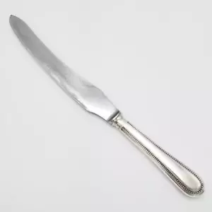 Riesiges 14 3/8"" Schnitzmesser versilbert Perlenkante Griff englischer Stahl - Bild 1 von 8
