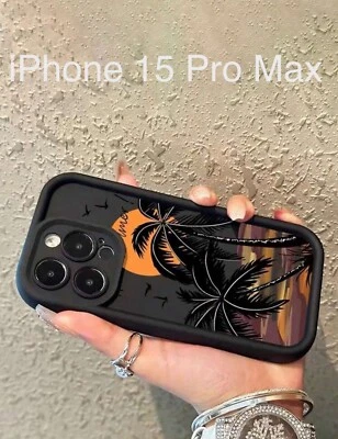 For Apple iPhone 15 Pro Max Case Cover, cover iPhone 15 Pro Máx Color Negro . - Image 1 of 4