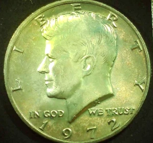 1972 50C Kennedy Half Dollar Uncirculated from Mint Set BU - Picture 1 of 2