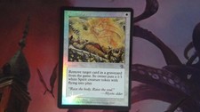 1X Funeral Pyre Judgment SEE PICTURES FOIL MISCUT MTG CARD