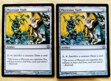 2x phyrexian vault-mtg duel decks: phyrexia vs. the Coalition DDE uncommon ex