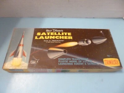 Lanzador de satélites Strombecker Walt Disney satélite L #D35 81/2 altura Foto 1 de 4