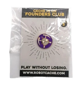 Robot cache  Anstecker Pin Button Spielelement  Gamescom - Bild 1 von 2