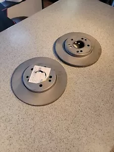 NOS 2 Genuine Mercedes-Benz Disc Brake Rotors 124-421-16-12 - Picture 1 of 6