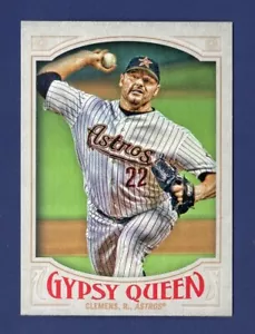 2016 Topps Gypsy Queen kurzer Druck SP #348 Roger Clemens Houston Astros - Bild 1 von 3