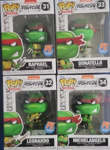 Funko Pop! PX Exclusivo Teenage Mutant Ninja Turtles Set de 4 - Imagen 1 de 1
