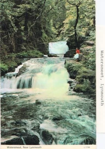 Devon.WATERSMEET LYNMOUTH.L1739. photo by E.J.Pedler. Dennis Production Unposted - Picture 1 of 2