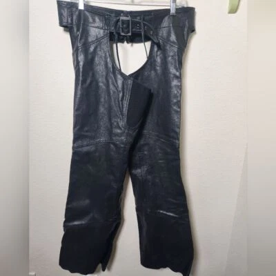 Gorras de montar Harley Davidson 98096-16VW Essentials de cuero negras Moto M para mujer Foto 1 de 4