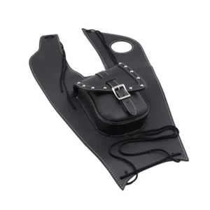 Bolsa de cubierta de panel de tapa de tanque de cuero PU para Honda Shadow 750 C2 C4 RC50 2004-2011 - Imagen 1 de 7