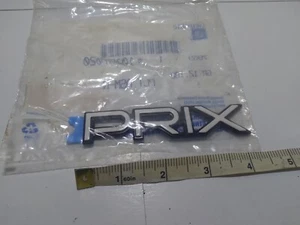 PRIX Emblem Pontiac Logo Letters Badge 88-90 new 10057020 - Bild 1 von 3