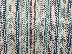 P/Kaufmann Fabrics Rhythm Marine Fabric Drapery/Upholstery - Picture 1 of 4