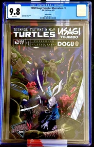 TMNT / USAGI YOJIMBO: WHEREWHEN #1 - EDISON NEO COVER - (CGC 9.8) ONLINE EDITION - Picture 1 of 2