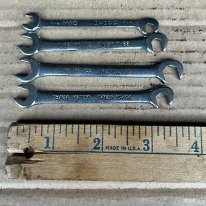 Matco Tools IW Series Open End Angled Ignition 4 Wrench Set 3/16" - 5/16" - a - Picture 1 of 6