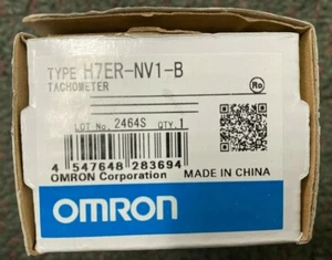 OMRON Tachometer H7ER-NV1-B / H7ERNV1B New in box - Picture 1 of 1