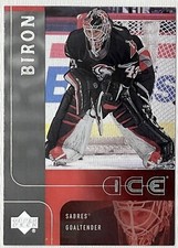 2001-02 Upper Deck Ice ! Martin Biron