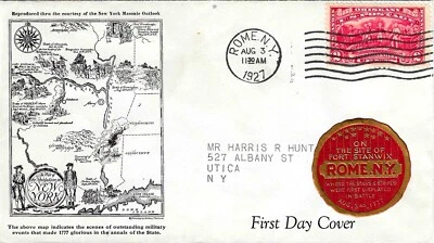 FDC   #644-7   --    1st Harris Hunt   -- Rome  cxl - Image 1 of 2