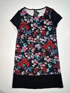 Vestido de encaje floral Abercrombie para niños niñas 7/8 fiesta de Navidad - Imagen 1 de 5