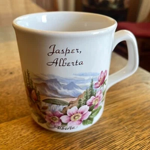 Jasper Alberta Kanada Souvenir Kaffeetasse Becher von Arts and Crafts of Edmonton - Bild 1 von 5