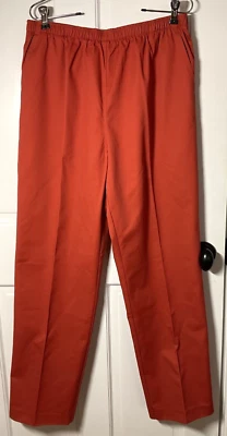 PANTALONES DRAPERS & DAMONS MUJER ÓXIDO TALLA 14 ALGODÓN POLIÉSTER BOLSILLOS NUEVOS Foto 1 de 3