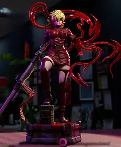 Victoria Hellsing Garage Bausatz bemalte Figur Sammlerstück Statue Handarbeit Geschenk - Bild 1 von 2