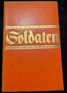 antiquarisches Buch: "Soldaten" von 1932 - kein Porto - Bild 1 von 5