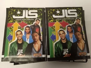 JLS OFFICIAL STICKER COLLECTION ALBUM STICKERS -50 PACKS - Collectable Music - Imagen 1 de 4