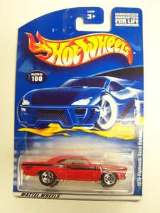 2001 Hot Wheels 1970 PLYMOUTH ROAD RUNNER Red + Protector Pack - Picture 1 of 1