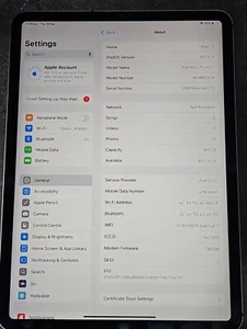 APPLE IPAD PRO 11-INCH 64GB WIFI + 5G CELLULAR MU0M2X/A (A1934) - Picture 1 of 10