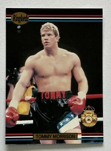 Tommy " The Duke" Morrison 1991 Ringlords Boxing Licensed Promo Sample Card - Picture 1 of 2