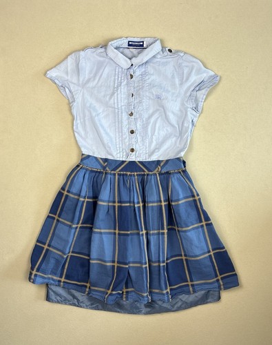 Abito Burberry Blue Label Japan taglia 36 gonna a quadri camicia abito raro stile asiatico