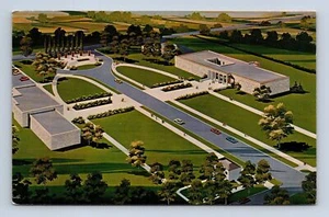 Eisenhower Center Abilene Kansas Postkarte S-44996-4 unbesendet - Bild 1 von 2