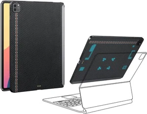 iPad Pro 11inch Case 4th/3rd Generation 2022/2021, Magic Keyboard PITAKA - Picture 1 of 9