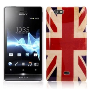 Hard Case Retro Flag for Phone sony Xperia Miro ST23i - Picture 1 of 2