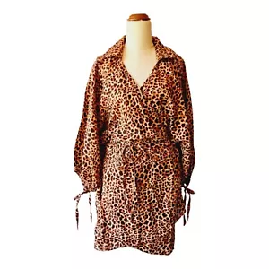 Billabong X Elle Ferguson Dress Size Small Babin Island Beach Cruise Wrap Mini - Picture 1 of 12