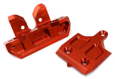 Machined Rear Skid Plate & Bumper w/ 1-Pc Block D for Traxxas 1/8 Sledge 9536 - Image 1 of 4