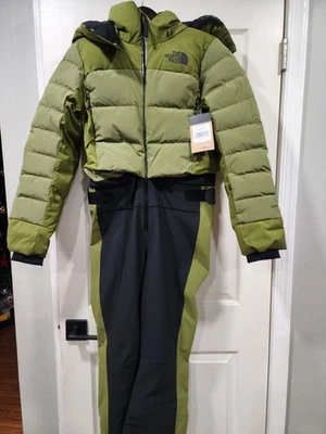 The North Face Off The Clock 550 Down One Piece Olive NF0A87WVRMO Mujer’s Talla L Foto 1 de 4