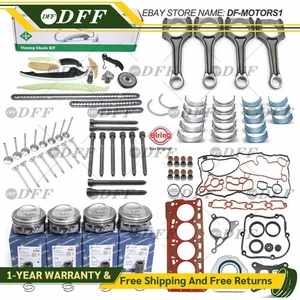 OEM Engine Rebuild Overhaul Kit Oversized Φ83mm +0.5 for VW Audi 1.8 TSI CJE CPR - Picture 1 of 8