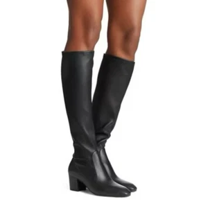 Nuevas botas de cuero hasta la rodilla Stuart Weitzman Liviana talla US 8,5 - Imagen 1 de 12