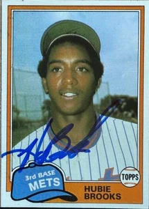 Hubie Brooks handsigniert 1981 Topps Traded #742 - Bild 1 von 1