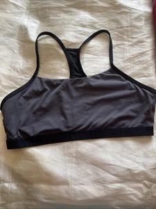 Sujetador deportivo Fabletics para mujer S pequeño negro espalda deportiva inserción de malla entrenamiento ropa deportiva - Imagen 1 de 6