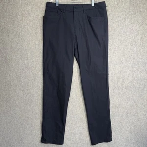 Lululemon Hose Herren 34x32 schwarz ABC klassische schmale Passform Freizeit Golf sportlich - Bild 1 von 11
