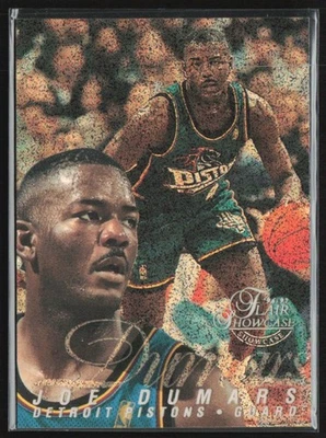 Joe Dumars 1996-97 Flair Showcase Row 0 B #65 Detroit Pistons - Image 1 of 3