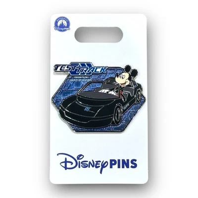 Prendedor 2025 Disney Parks Test Track Ride edición abierta Epcot WDW Cars recuerdo NUEVO Foto 1 de 3